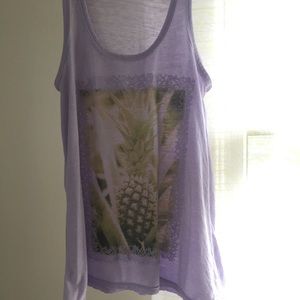 Purple tank